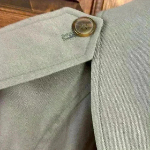 Worthington Khaki Trench/All Weather Coat Fully Lined..Removeable Liner Size 10 - Picture 3 of 16